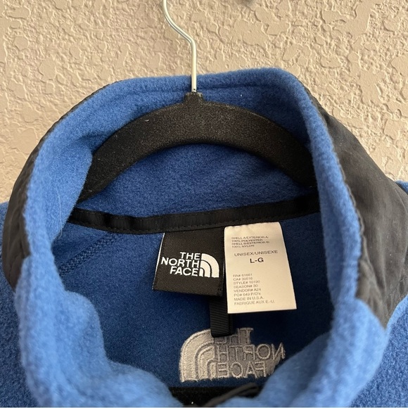 The North Face Fleece full zip blue size large NWOT - Picture 6 of 6